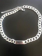 collier maille effet gourmette