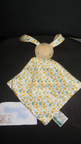 Doudou plat lapin - plat,