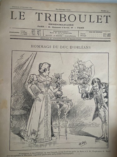 Triboulet 1896 42 - ,
