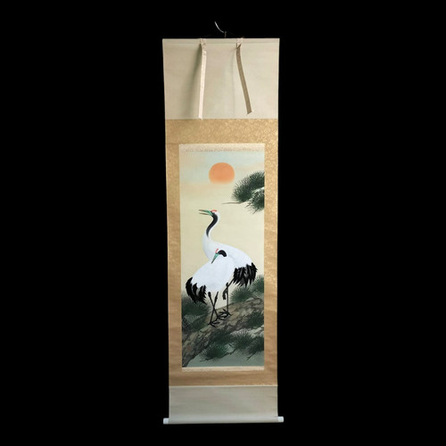 Vintage japonais kakejiku - vintage,