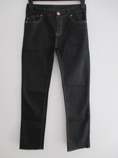 Pantalon Jean femme noir toile enduite marque Onado T.36 neuf