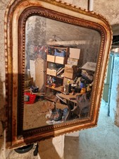 Ancien miroir  Louis Philippe, une antiquité, voir les photos