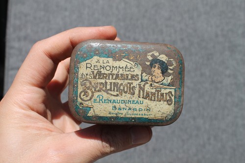 Ancienne boite tôle - ancienne,