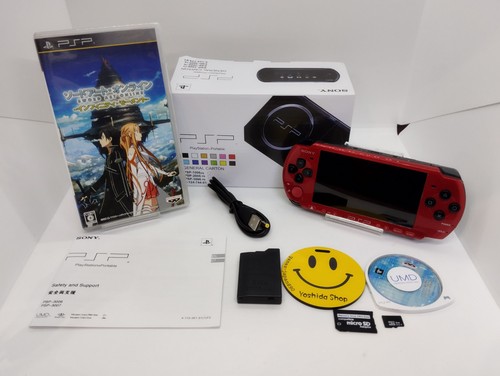Système sony psp - 3000, rouge