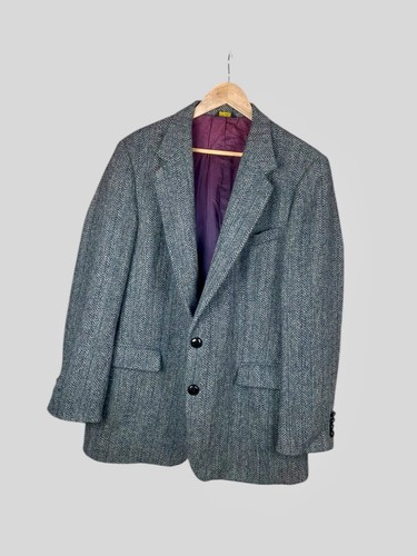 Veste harris tweed gris - harris,