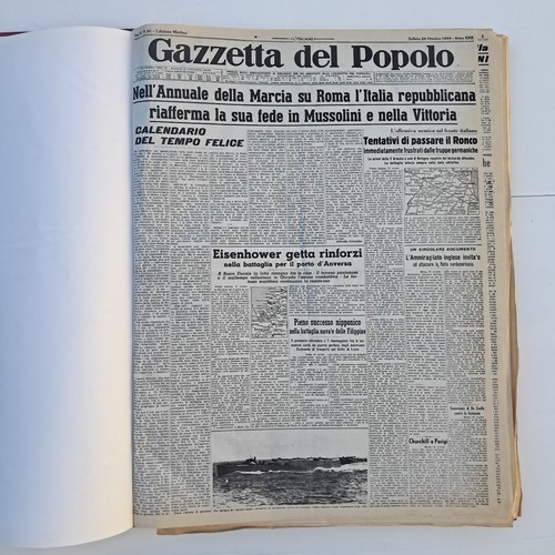 Journaux italiens époque - journaux, d'époque