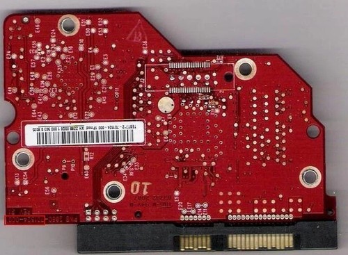 Carte pcb contrôleur disques - carte,