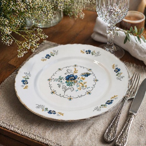 Plat grande assiette - assiette, rond