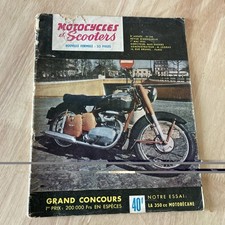 revue motocycles et scooter N°146 1955 Motobécane 350 Zündapp Elastic etc