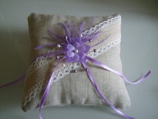 Coussin pour Alliances Violet