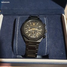 Montre Maserati Noire REF 88736420 En très bon état