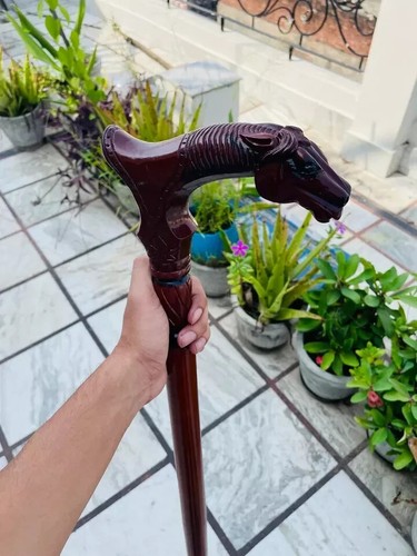 Cheval tête sculpté - cheval, à