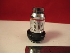 Wild Suisse Objectif 100X Fluotar Microscope Pièce Optiques &75-B-30