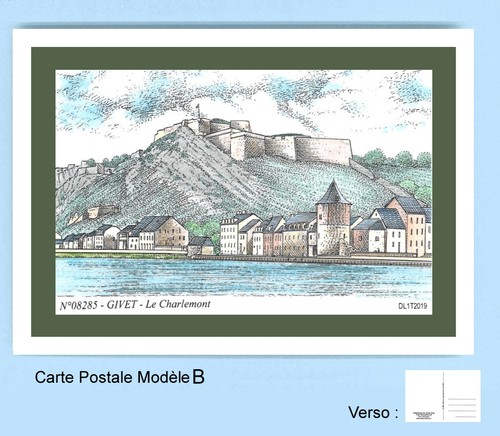 08285 carte postale - b,