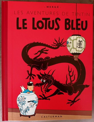 Album tintin le lotus - album, "le