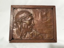 C. MEUNIER- plaque en bronze