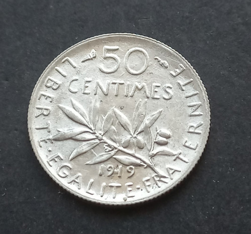 477 50 centimes semeuse - ,