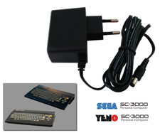 Alimentation pour Sega / Yeno SC-3000 - Cable de 2m - Adaptateur Secteur Transfo