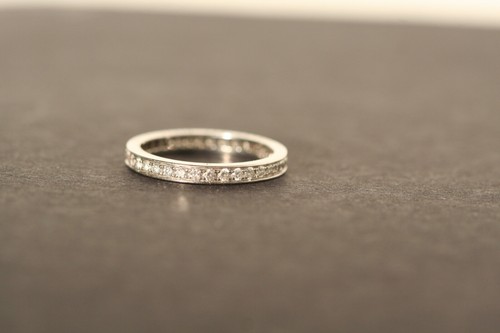 Bague alliance diamants - bague,