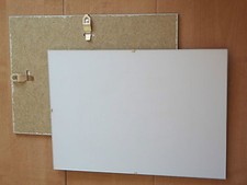 sous - verre photo cadre 18x24 vide anti - reflet clips x2 neufs 