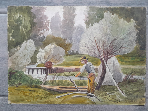 Peinture ancienne école