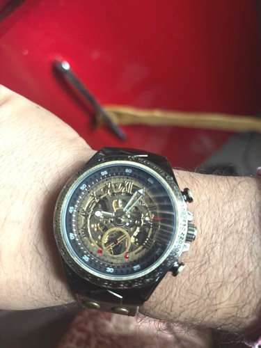 Montre automatique squelette