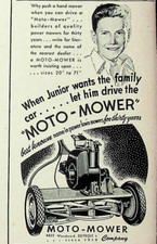 1949 Moto-Mower Company Print
