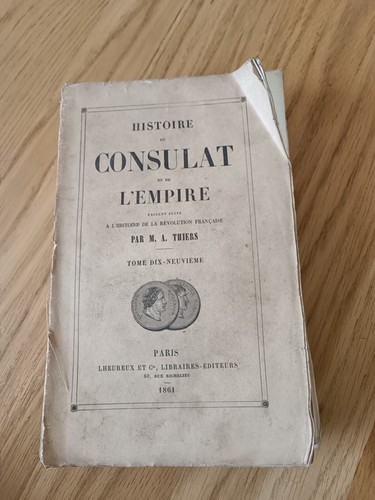 Livre histoire consulat et - histoire,