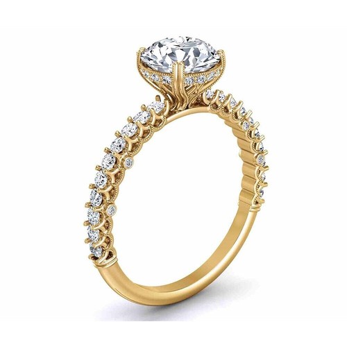 Bague diamant véritable - , or