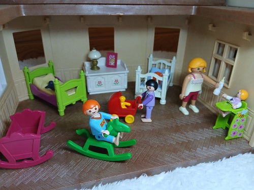 Maison playmobil chambre - playmobil,