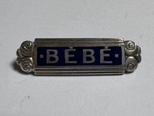 Broche ancienne de Bébé -