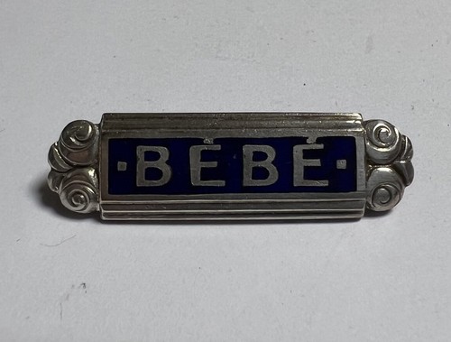 Broche ancienne bébé - de,