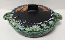 cassolette ou pot couvert gabriel fourmaintraux dlg vallauris crabe homard