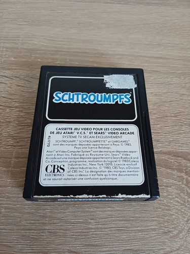Les schtroumpfs atari 2600 - -,