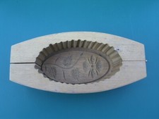 MOULE à BEURRE - (décor FLEUR)  - Pivotant - En bois sculpté - Art Populaire