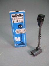 LQ211 MARKLIN 5113 Train Ho 1/87 Mât éclairé Light standard Lichtmast voie M