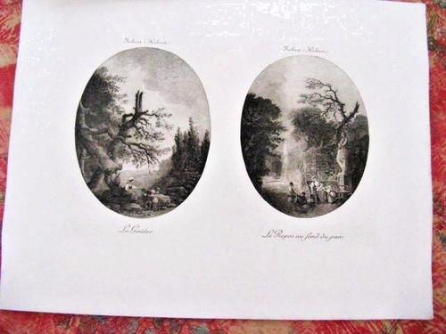 Gravures gouter et le - –,