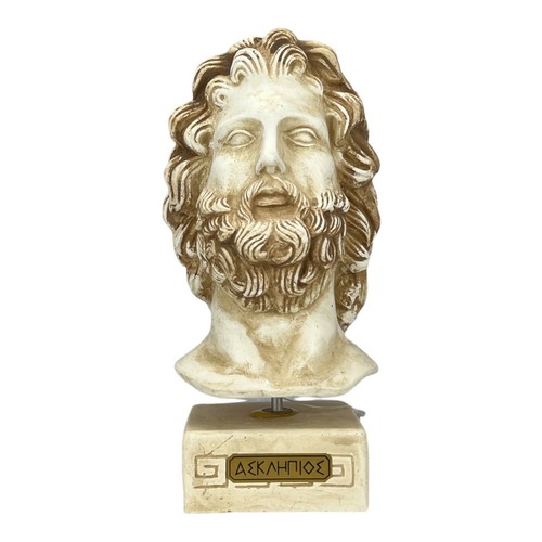 Sculpture tête buste héros