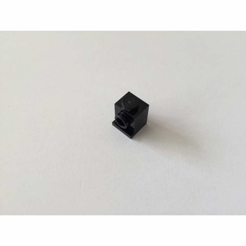 Brique 1x1 noir avec phare