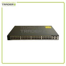 WS-C3750V2-48TS-S V02 Cisco Catalyseur 3750V2 48 Ports Ethernet Switch W/O Ear