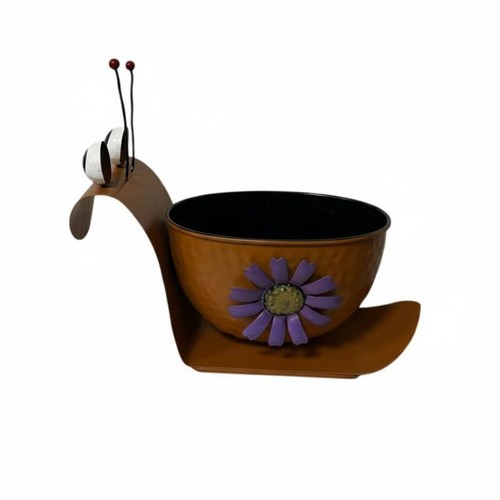 Cache pot escargot antennes - cache-pot,