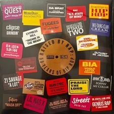 Vinyle - VARIOUS - Raised By Rap: 50 Years Of Hip Hop (LP)