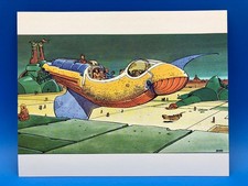 Moebius Vaisseau spatial dessin pour Europ Assistance 1981