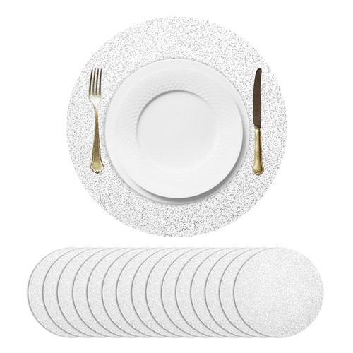 16pcs nappes rondes jetables - 16pcs,