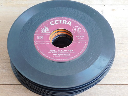 Lot vintage disque tours - disque, 45