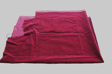 Coupon de velours grenat 1m x 0.90m
