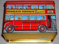 BOITE METAL BUS ANGLAIS Fonction TIRELIRE