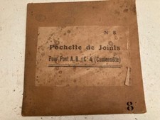 POCHETTE DE JOINTS D,ANCETRES