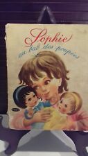 Livre BD enfant vintage Sophie