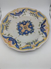 Assiette Décor Vieux Rouen